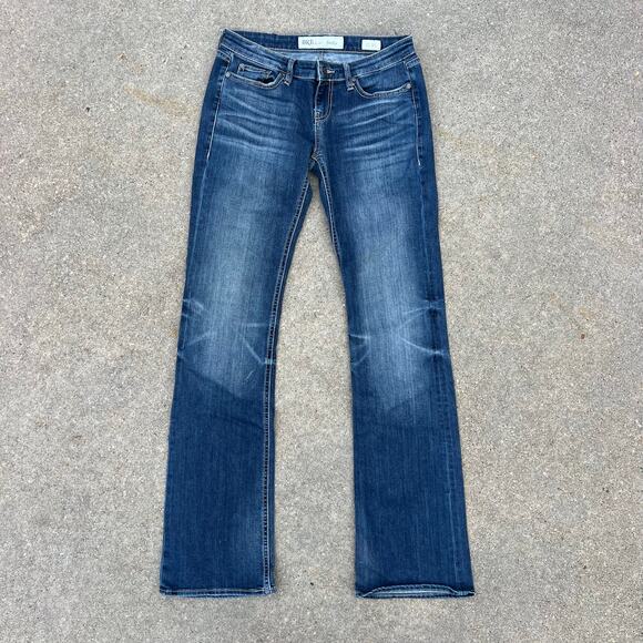 Buckle BKE Stella 27XL Low Rise Boot Cut Blue Jeans Style ABK808 - Picture 1 of 6